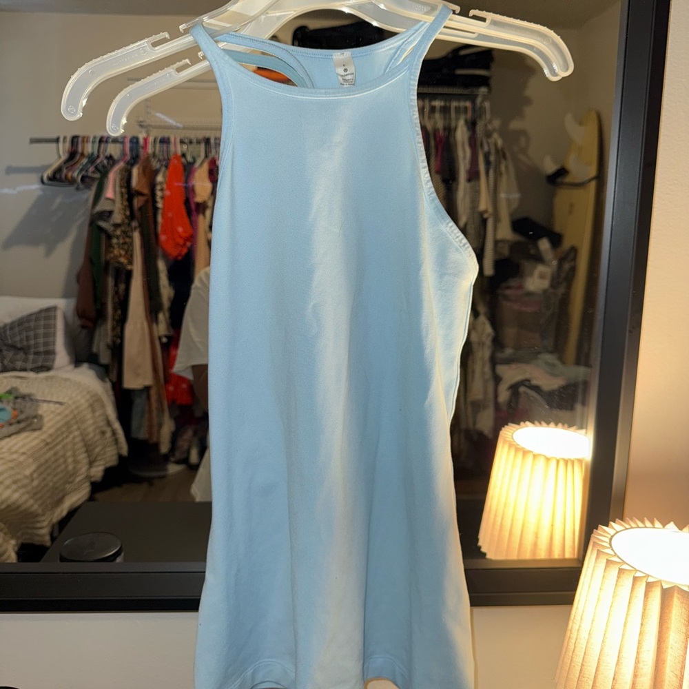 Lululemon Athletica Blue Tank Top